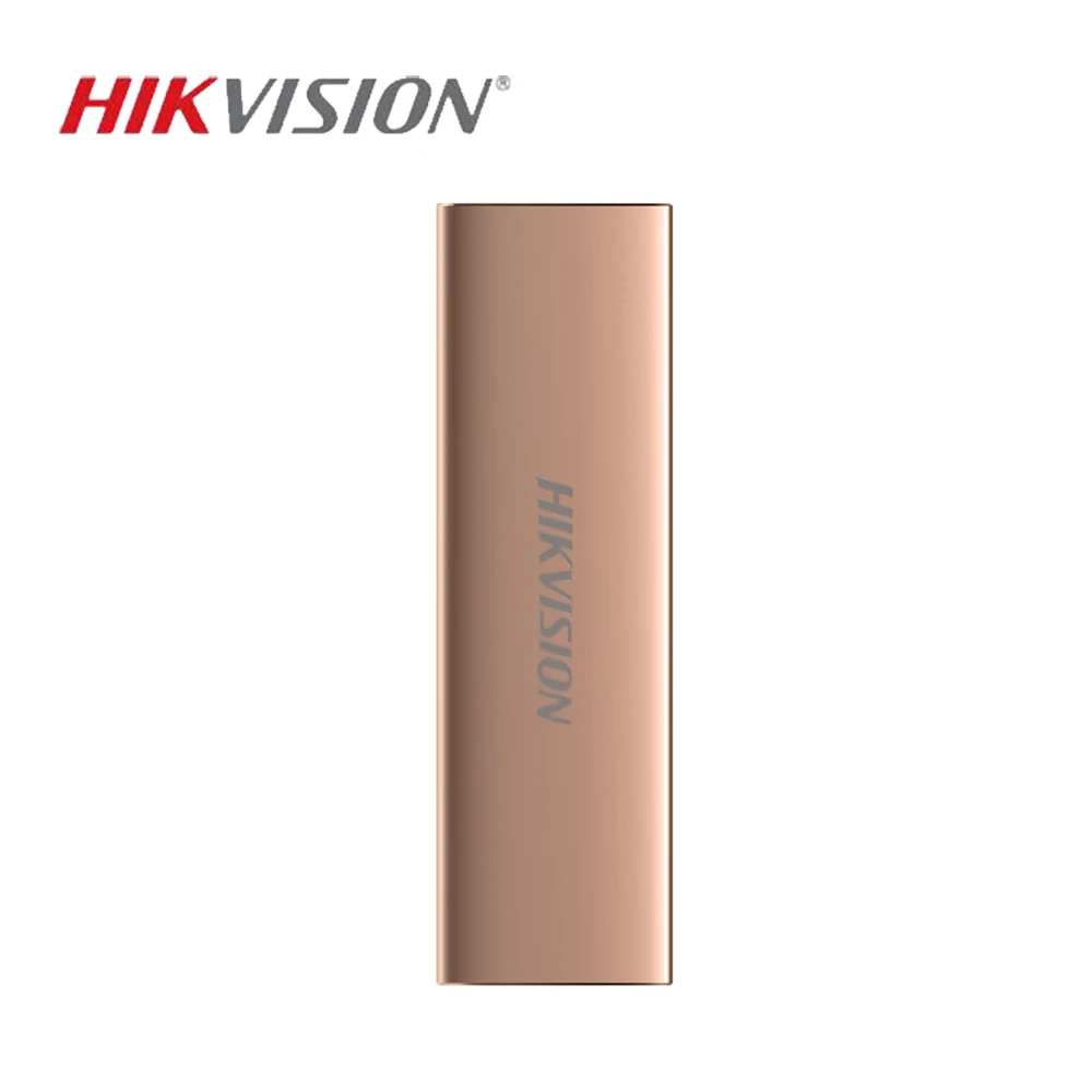 HIKVISION внешний SSD 480G 240G 120G T100N внешний твердотельный накопитель USB 3,1 usb type-C SSD для телефона, ноутбука, рабочего стола, Multicolor - Цвет: Champagne