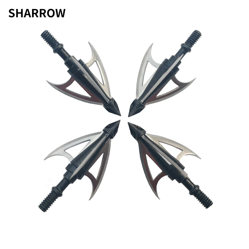 6 x 120Grain 3 Blade Hunting Broadheads Arrowhead Archery Crossbow Shooting