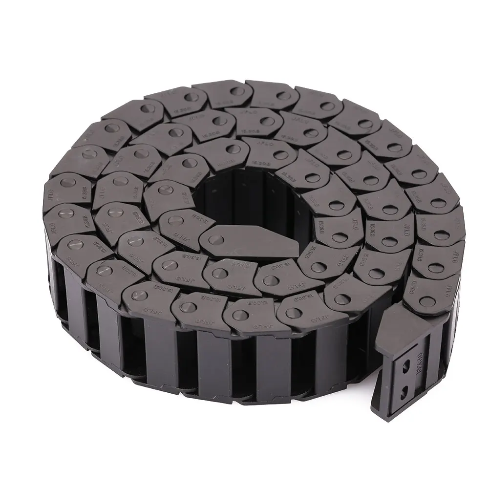 

15 x 1M Plastic Cable Drag Chain Towline Carrier Wire Cable CNC Non-Opening