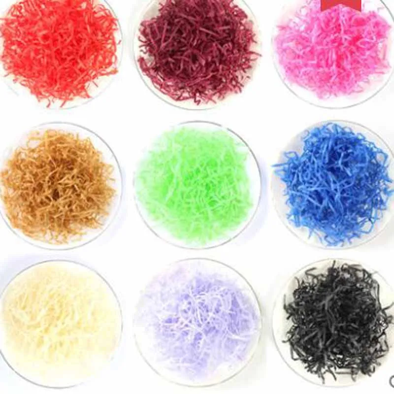 

Gift box raffee candy filling gift box paper silk wedding candy box silk coloured paper shavings