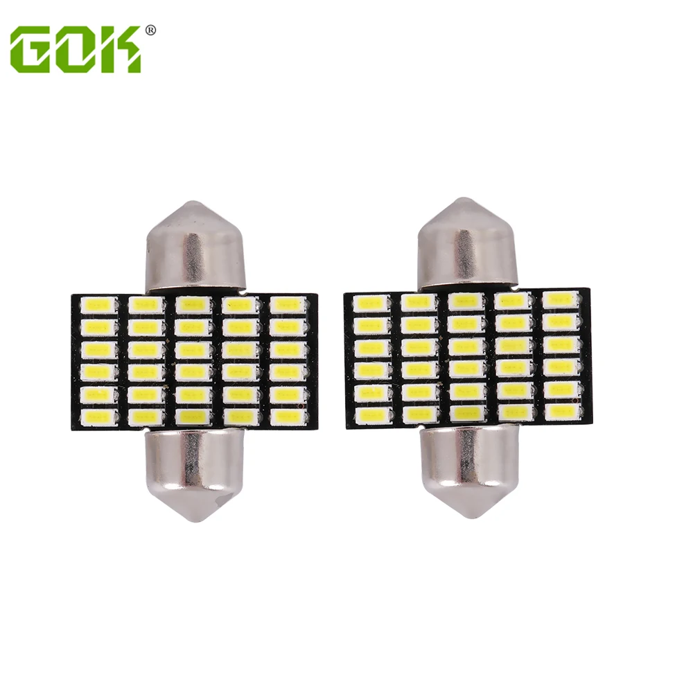 100pcs Auto Car led c5w festoon 29mm 28mm led 3014 smd Car led Dome