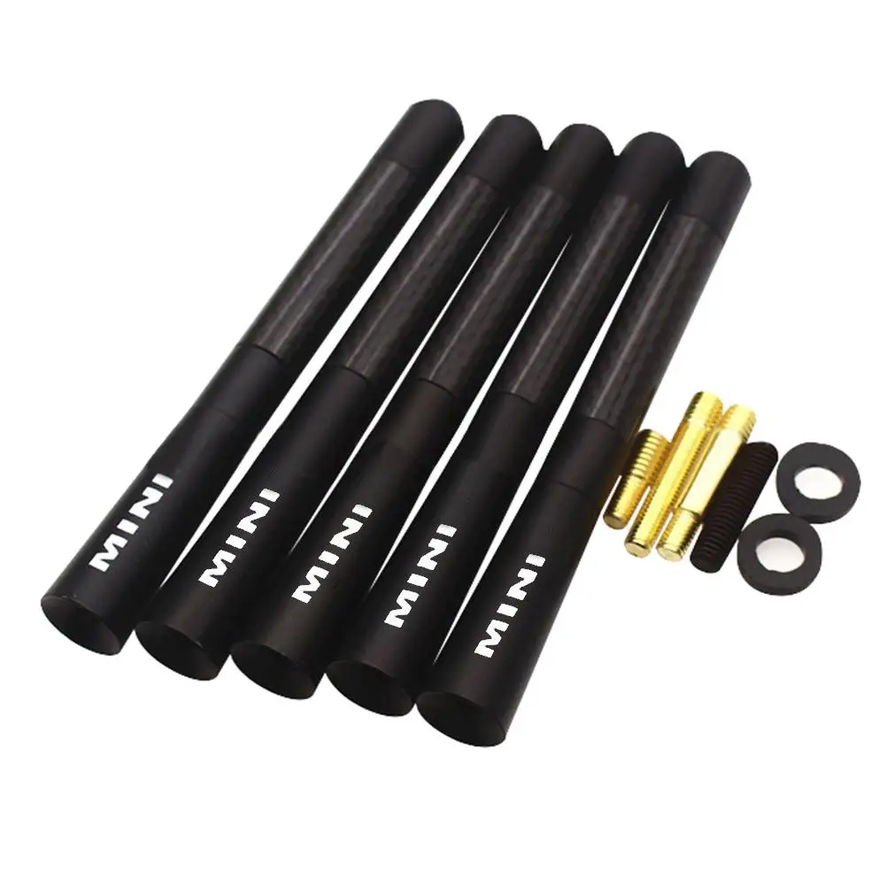 

12cm Carbon Fiber Car Antenna Signal Aerial for Mini JCW Clubman Countryman