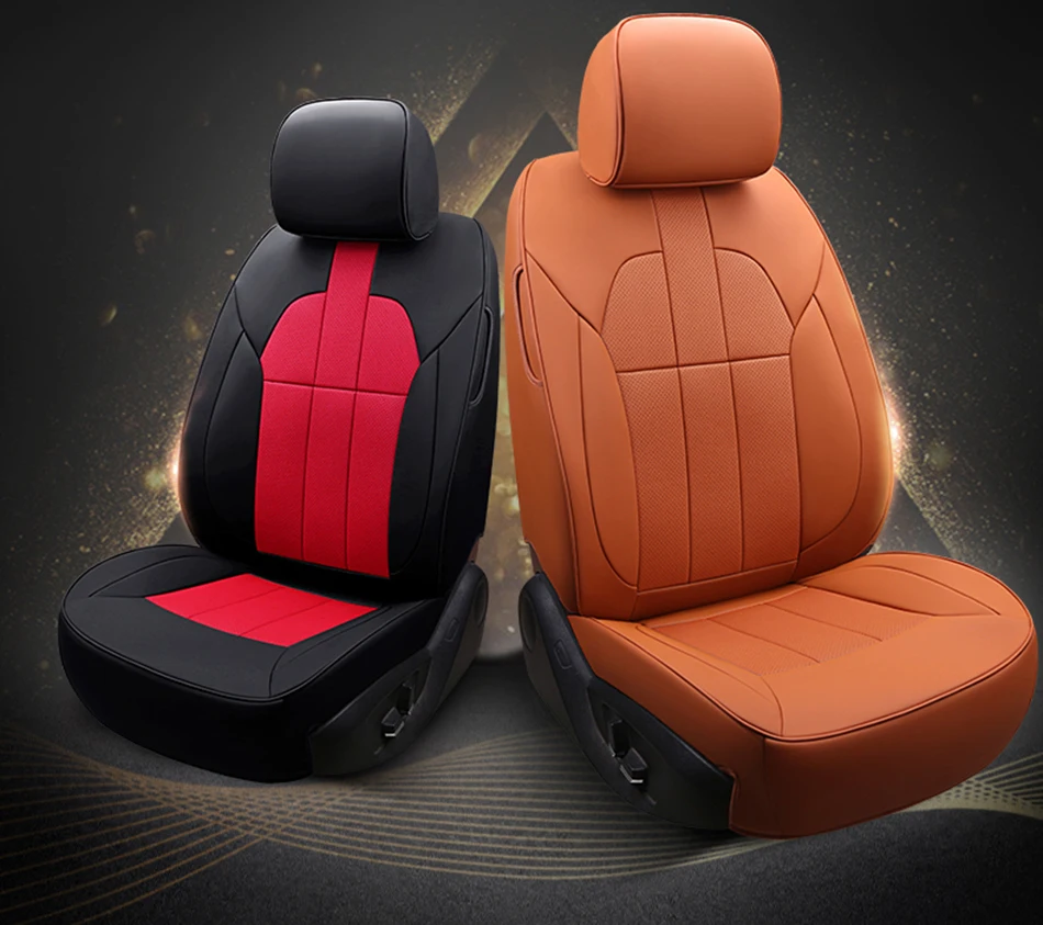 KADULEE кожаный чехол для сидений автомобиля для Honda Elysion Odyssey SHUTTLE FITSHUTTLE INSPIRE UR-V Greiz GIENIA чехлы для сидений автомобилей