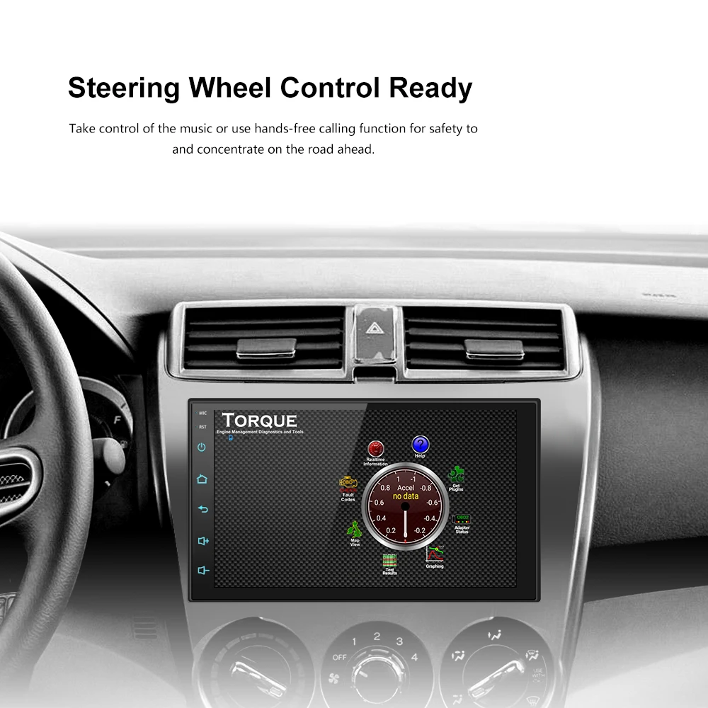 Top 7" Android 8.0 Octa Core 2G+16G Universal Double 2 Din no dvd Car Audio Stereo GPS Navigation Radio Kits Car Multimedia RDS 8