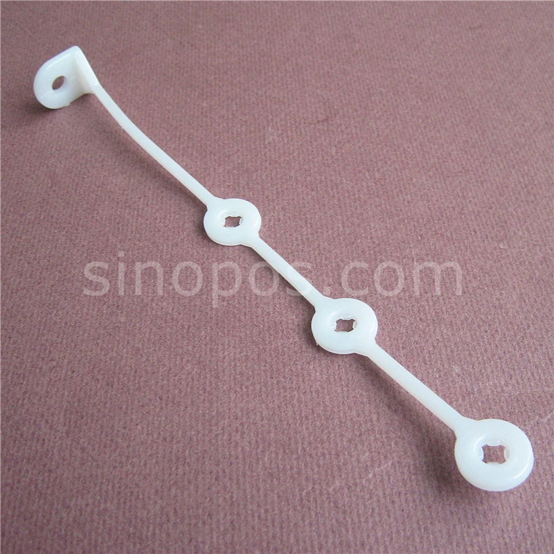 

Plastic Multi-hang Coat Hanger Connectors, space saving clothing set suits coordinate storage display drop hook connecter strip