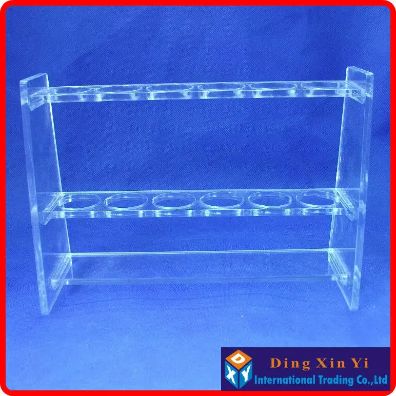 Lab 100mlx6 Organic glass colorimetric tube rack,Colorimetric Organic Glass Nessler Tube Rack,high quality