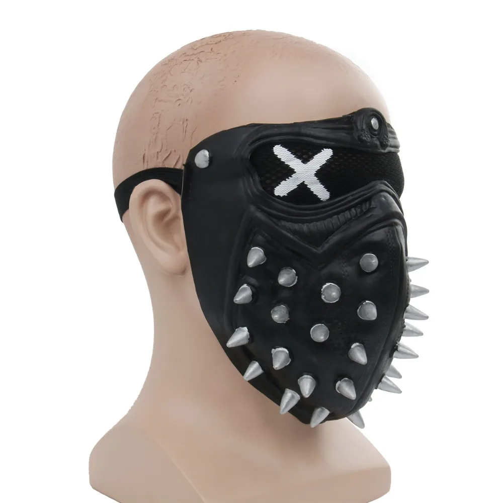 בנים תלבושות ואביזרים Takerlama Game Watch Dogs 2 WD2 Mask Marcus