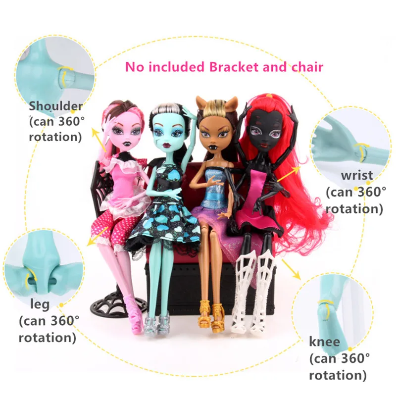 MOMEMO Monster Doll высокое качество общие мероприятия подарок модные куклы пластиковые монстр игрушки кукла для девочек Специальные куклы подарок