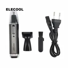 Elecool для мужчин ABS Электрический триммер для удаления волос на носу и ушках бритва Влажная/сухая моющаяся матовая обработка для мужчин t инструмент для ухода за лицом