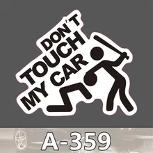 A 359 Tide Brand Car Scratch font b Stickers b font Pvc Waterproof Suitcase font b