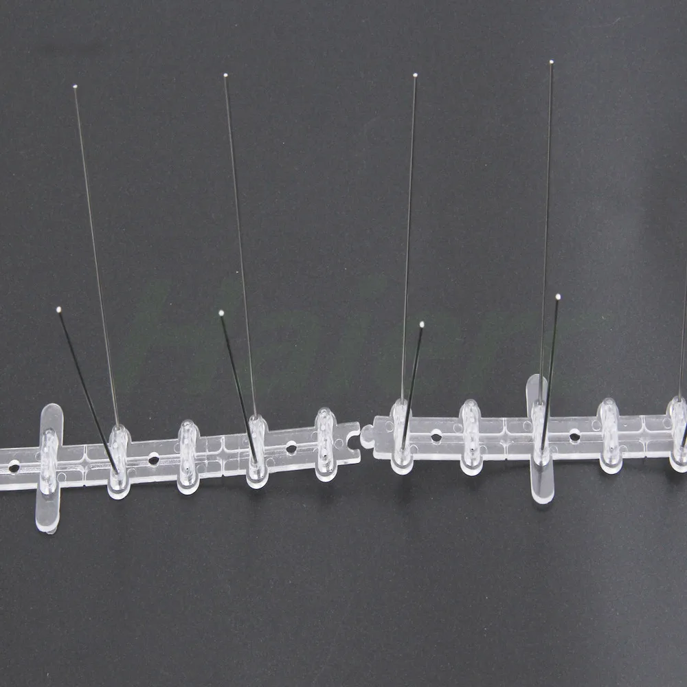 PCO  Stainless Steel Bird Spikes,  Anti Pigeon Pest Control Bat control Cat , Covers 3m, Set of 10