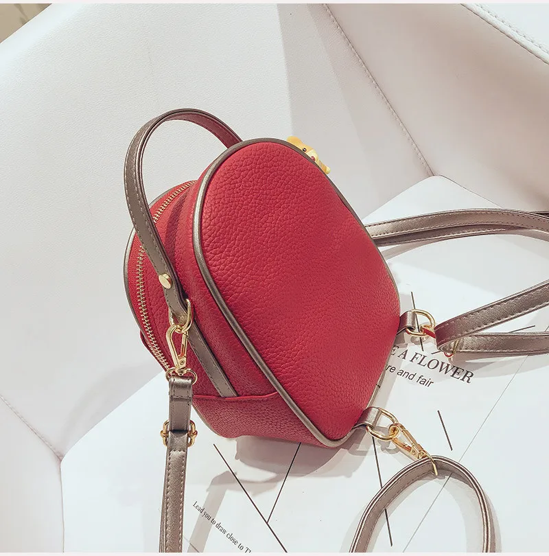 NIGEDU Kpop Women backpack Puppy pendant female shoulder bag small PU leather backpacks for girls teenagers wallets Daypack  (21)