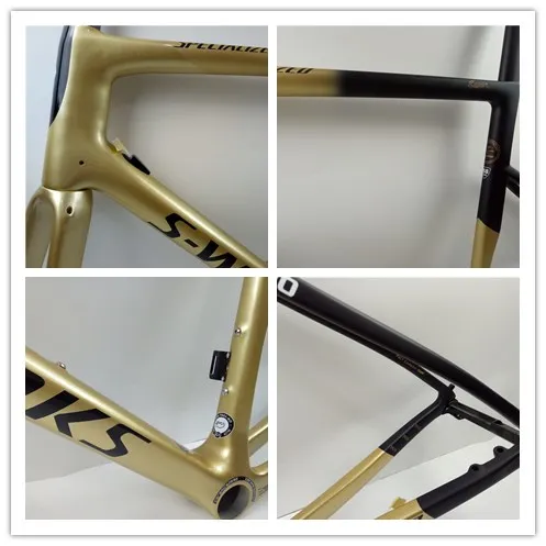 

2019 T1000 full carbon road bicycle bike SL6 logo gold sagan super light weight internal cable support DPD shipping No taxes