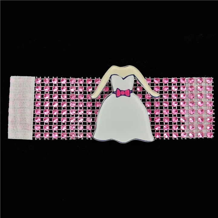 3  20pcs Napkin Rings For Wedding Decoration Princess Skirt Prince Lover Napkin Holder Rings Party Table Decora Crystal Napkin Ring