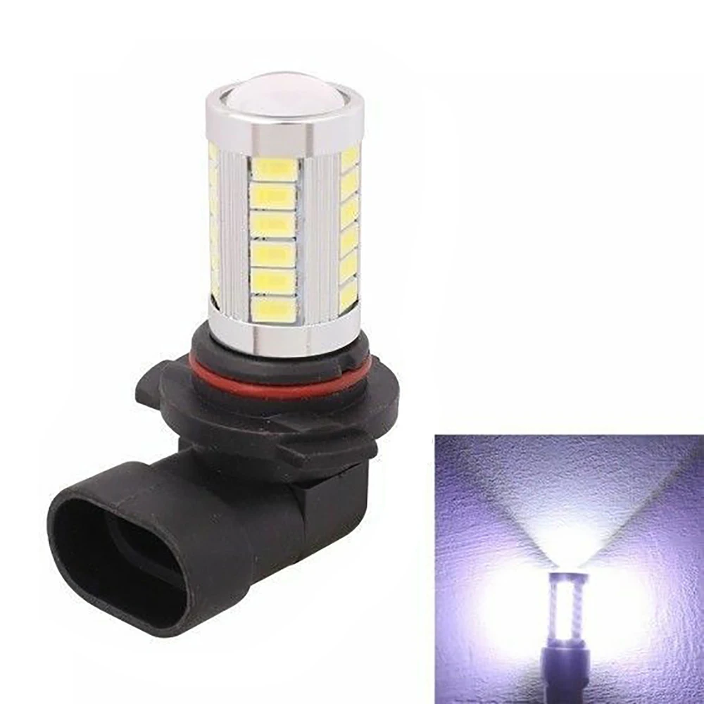 

Aluminum Lamp Bulbs Auto Car Fog Light Universal 2x 9006 HB4 5630 33SMD Car Fog Light LED Driving Light Canbus