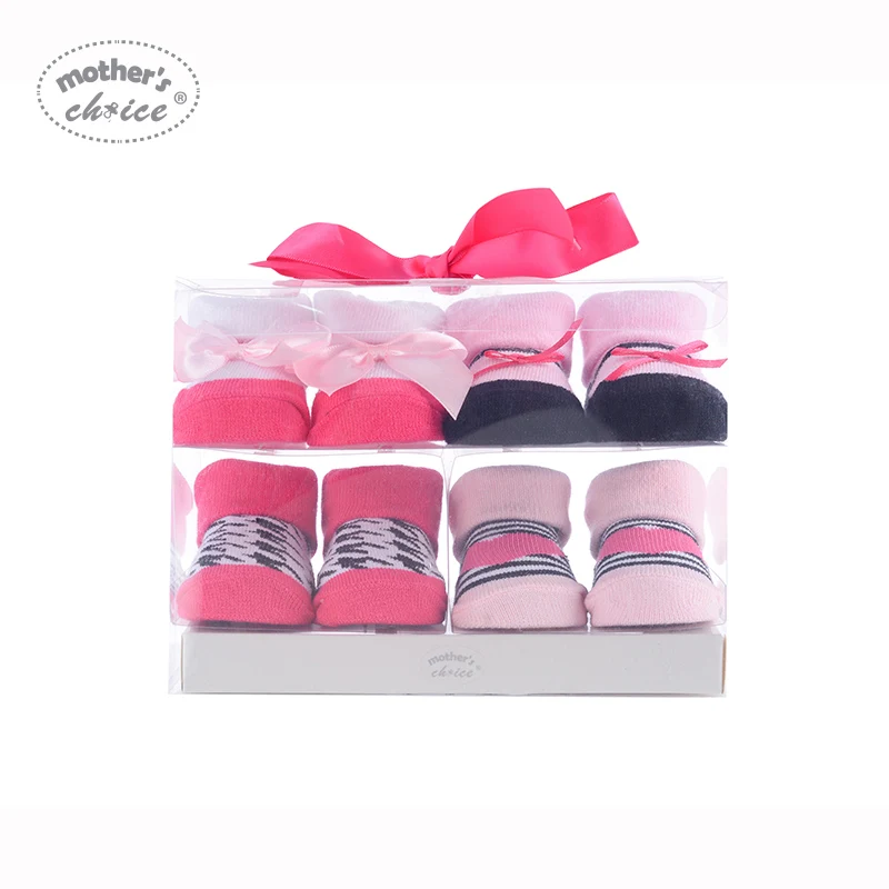 

Mother's Choice 4 Pcs/lot Baby Socks Cotton Infant Soft meias Newborn Anti Slip Floor Sock Summer Girls Princess Boys Boots