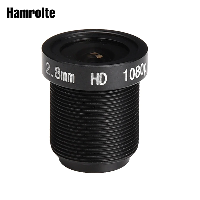 Объектив видеонаблюдения Hamrolte 1/2 7 &quotM12 MTV крепление 1080P Высокое разрешение 8 мм