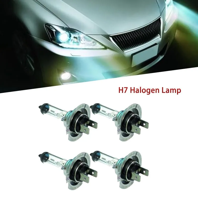 

Car Led Light 4pc H7 Headlight White Light Lamp Bulbs 55W 12V Drop Shipping 18 Sept 13