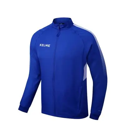 KELME тренировочная куртка для бега, мужское дышащее быстросохнущее Джерси, ветрозащитное пальто K088 - Цвет: Flash Blue