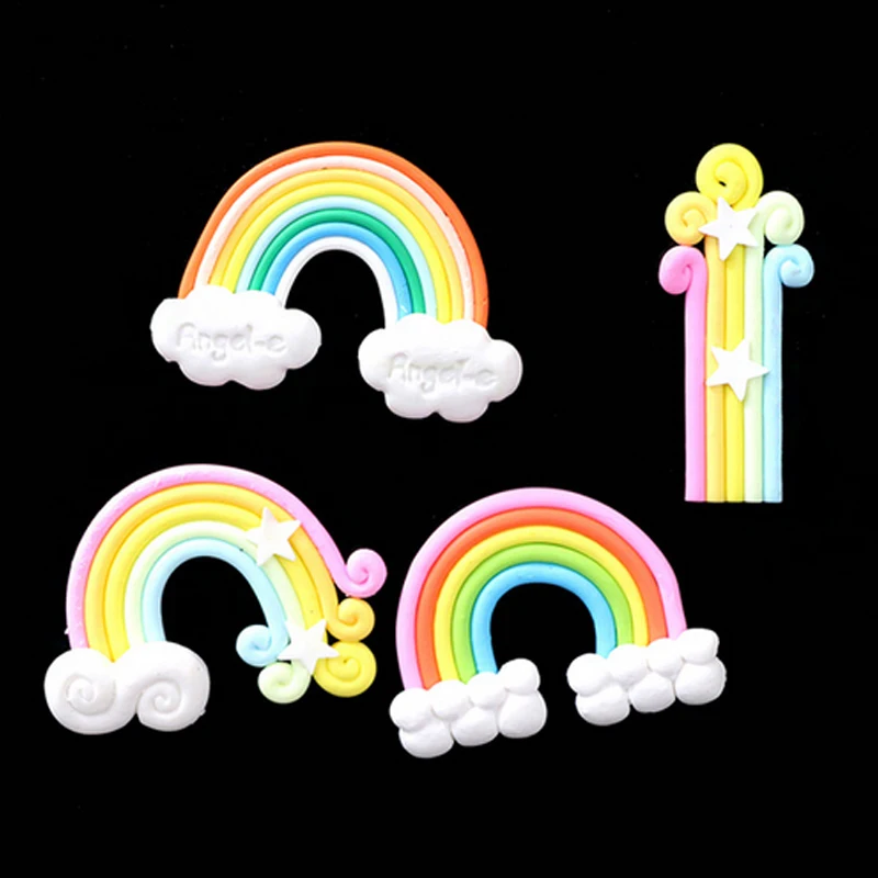 

1 pcs birthday cake topper 3D rainbow star cake decoration for baby shower kids birthday party wedding favor supplies