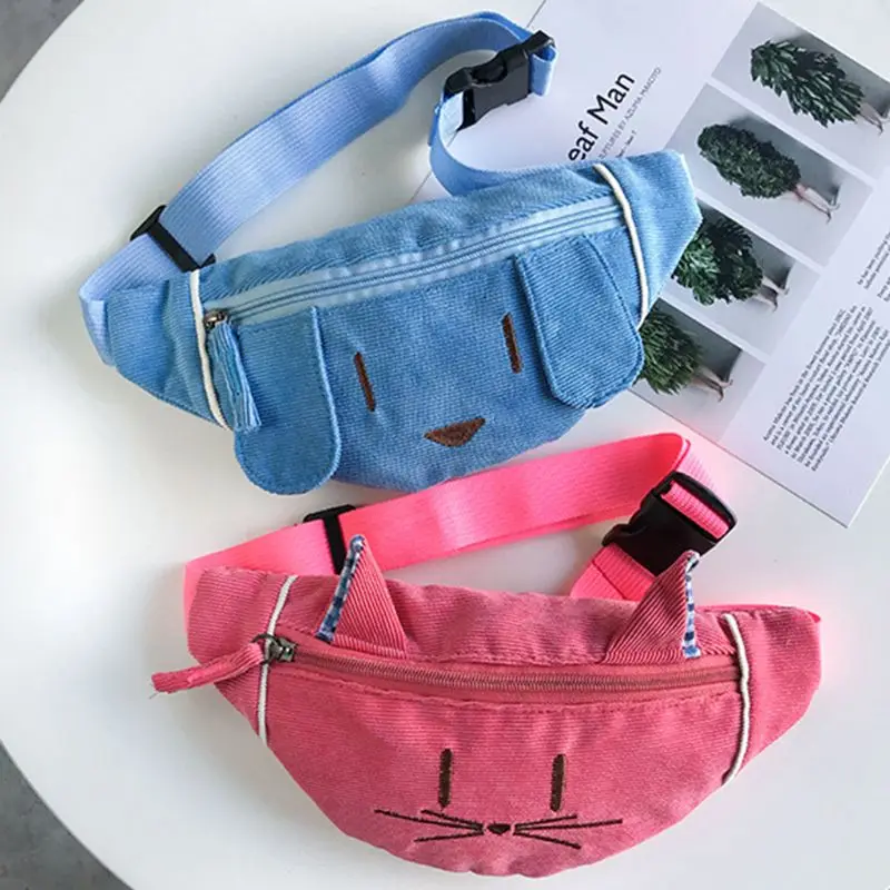 Детская Милая поясная сумка, Детская поясная сумка, спортивный кошелек для бега, дорожная поясная сумка для телефона с регулируемым ремнем для мальчиков и девочек