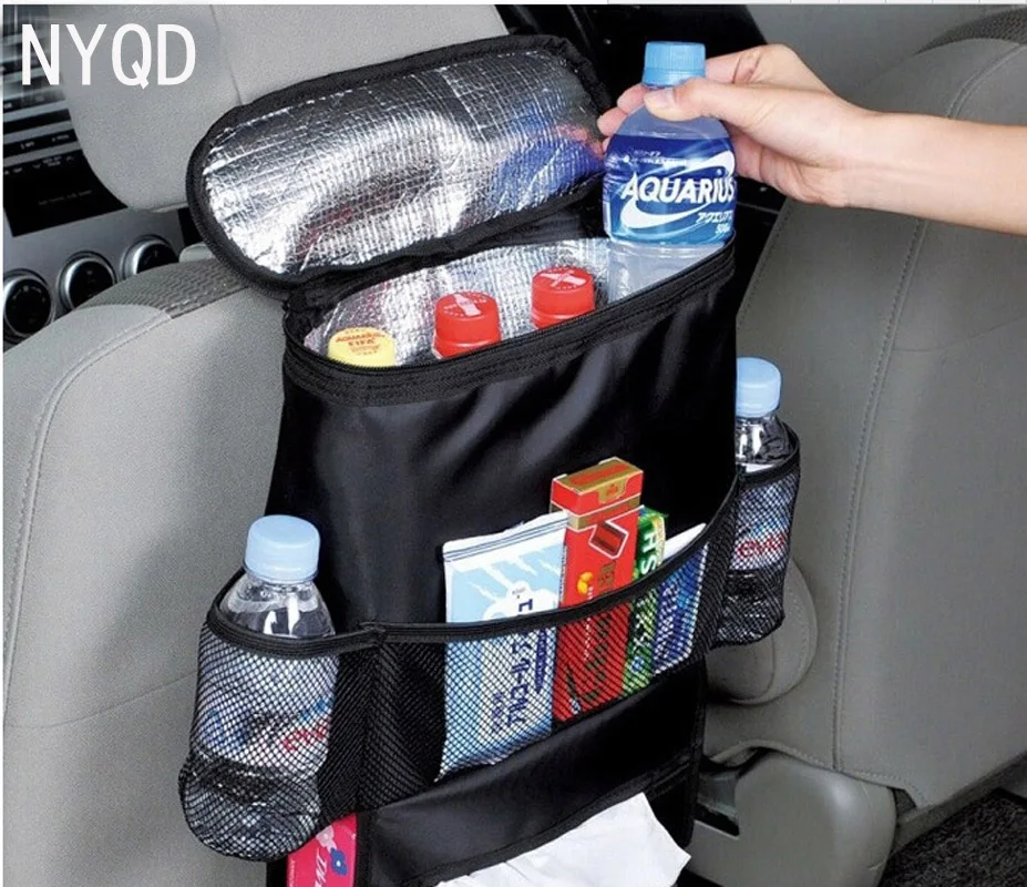 Car seat backpack bag Multifunctional food preservation font b storage b font bag car styling High