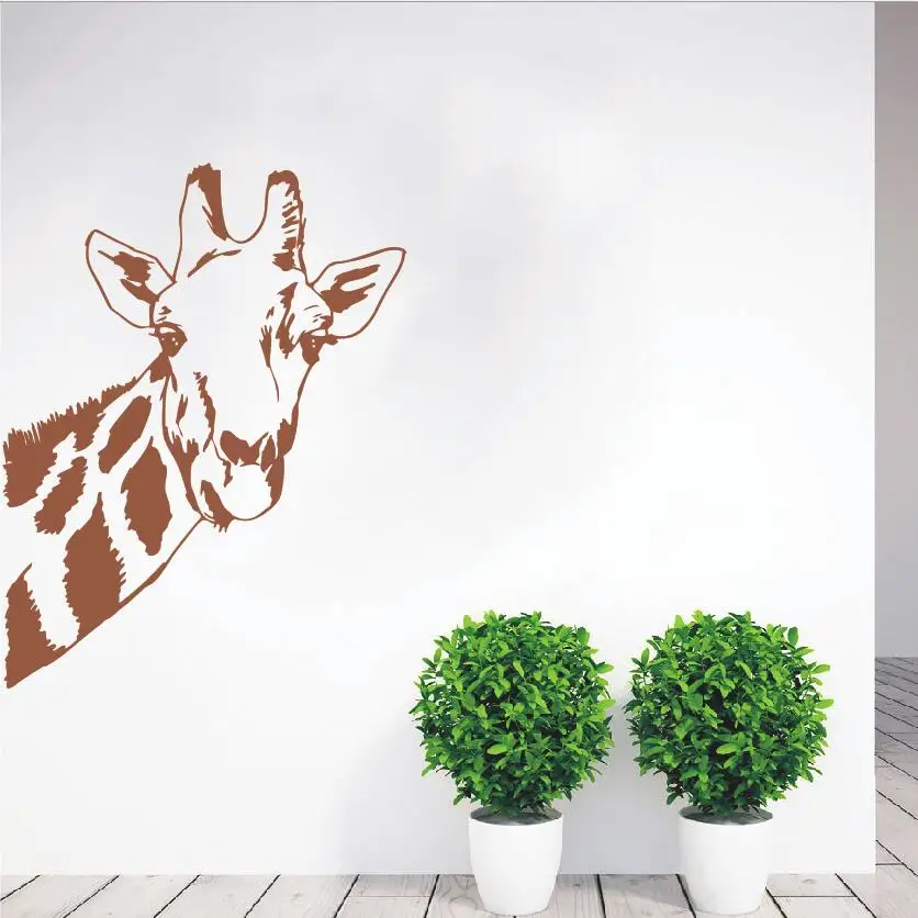 YOYOYU-Art-Home-Decor-Giraffe-Safari-Jungle-Wild-Animals-Wall-Decals-Vinyl-Stickers-Bedroom-Nursery-House