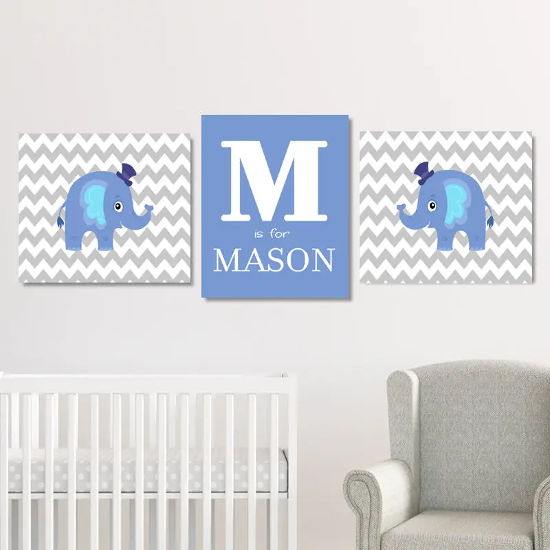 paintings for baby boy nursery