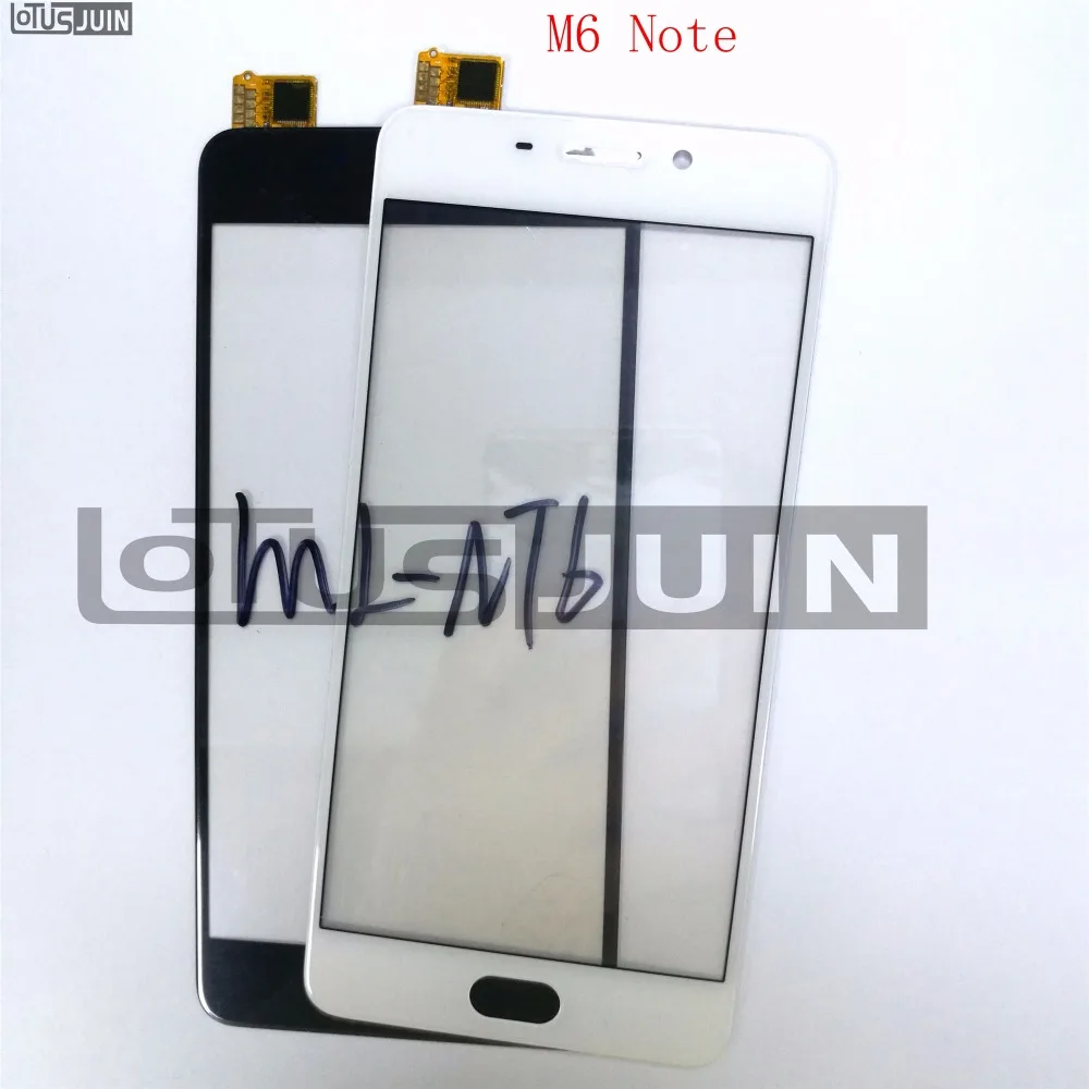 

1pcs Touch Screen Sensor Digitizer Glass lens For Meizu M6 Note 5.5 Front Replacement Parts