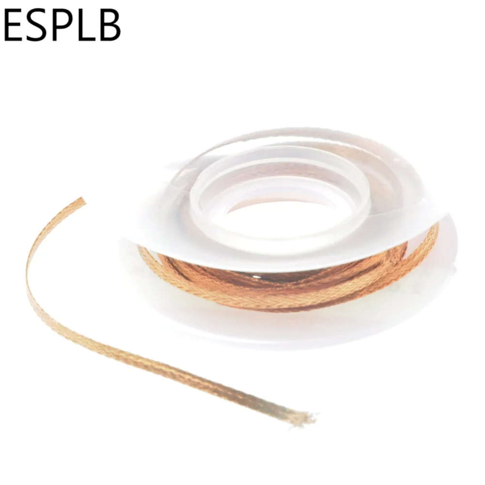 5pcs/Lot 1.5M 5FT 2.0mm Desoldering Wire Braid Sucker CP-2015 Remover Wick Solder Pump Cable Wire