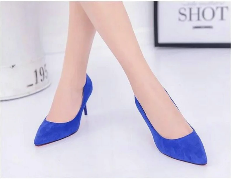 Women's Pumps Shoes High Heel Office Lady Pointed Toe Extreme High Heels Big Size 10 Slip-on White Womens Shoes Heels And Wedges (1)