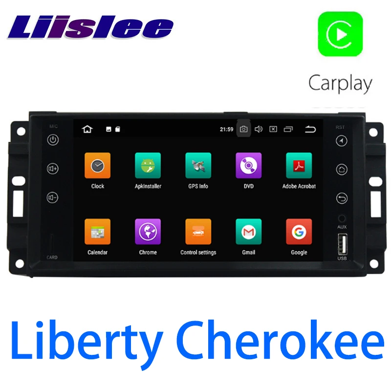 LiisLee автомобильный мультимидийный навигатор HiFi аудио Радио стерео для Jeep Liberty Cherokee KK 2008~ 2013 стиль навигация NAVI