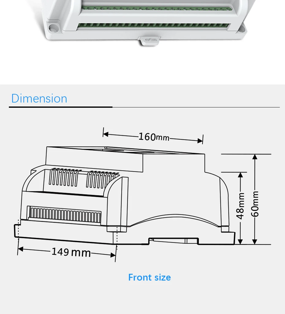 Din-рейка монтируется постоянное напряжение 12 каналов CV DMX512 декодер; DC5-24V вход; 5A* 12CH выход с дисплеем для Настройка адреса DMX