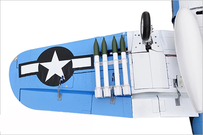 Skyflight LX EPS 1 2 м F4U Corsair Warbird Propeller RC RTF модель самолета W/Мотор сервопривод ESC батарея