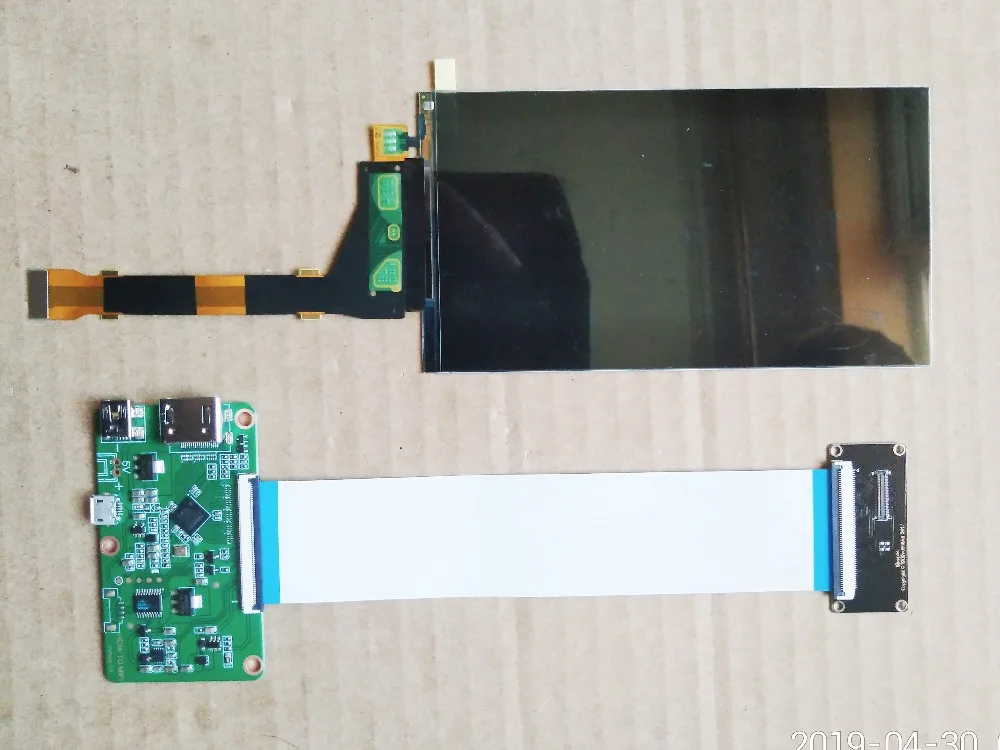 Mipi para Hdmi Lcd para Cura de Luz-impressora Kit de Exibição Ls055r1sx04 para Impressão Polegada Kit 3d Lcd 5.5 1440*2560 2 k