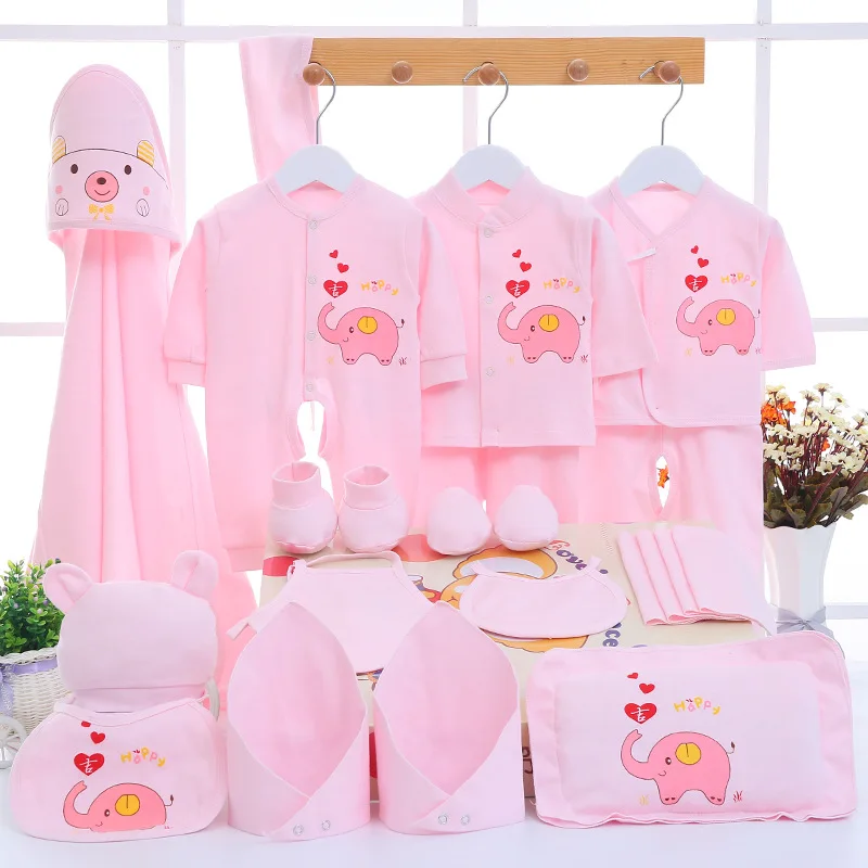 

Emotion Moms Newborn Baby Set 0-3M Infant Clothing suit cotton newborn baby boy girl clothes winter Autumn without box 22PCS/Set