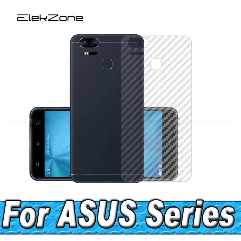 

5pcs/lot 3D Carbon Fiber Screen Protector For Asus ZenFone 3 Zoom S ZE520KL ZE553KL ZE552KL ZC553KL ZC520TL Back full Cover Film