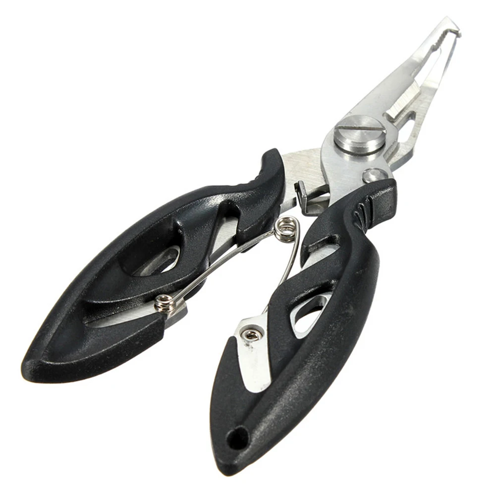 

NEW Fishing Multifunctional Plier Stainles Steel Carp Fishing Accessories Fish tackle Lure Hook Remover Line Cutter Scissors