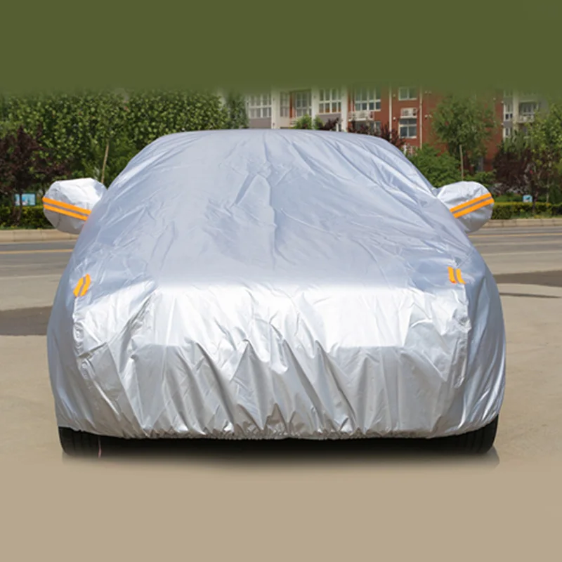 Нанесите на 5 серий утолщенное покрытие автомобиля Защита от мороза от дождя теплоизоляция качественная защитная одежда