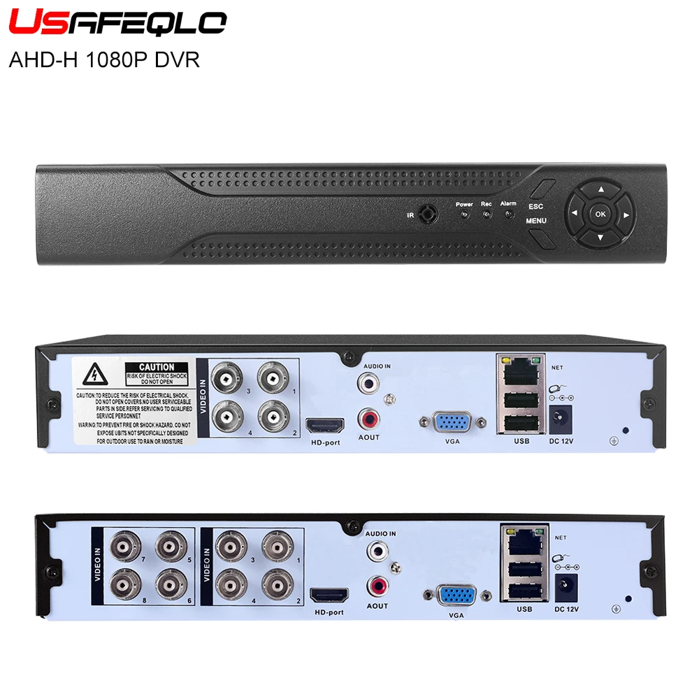 

New Arrival 1080P AHD-H 4/8/16 Channel AHD DVR Recorder Video Recorder 4/8/16 Channel AHD DVR 1080P AHDH For 1080P AHD Camera