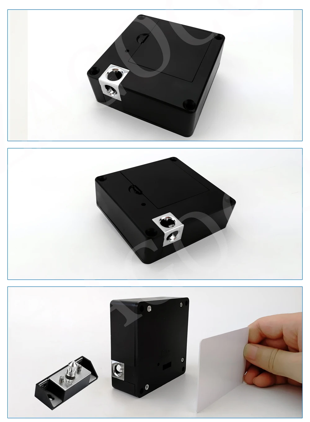 Домашний офис частный шкафчик ящик 13,56 МГц карта замок черный Электронный невидимый скрытый замок шкафа