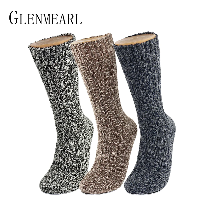 3 Pairs Pack Merino Wool Women/Men Socks Top Grade Brand Hemp Winter Warm Thick Coolmax Hosiery Snow Boot Ladies/Male Socks|socks brand|merino wool womentop socks - AliExpress