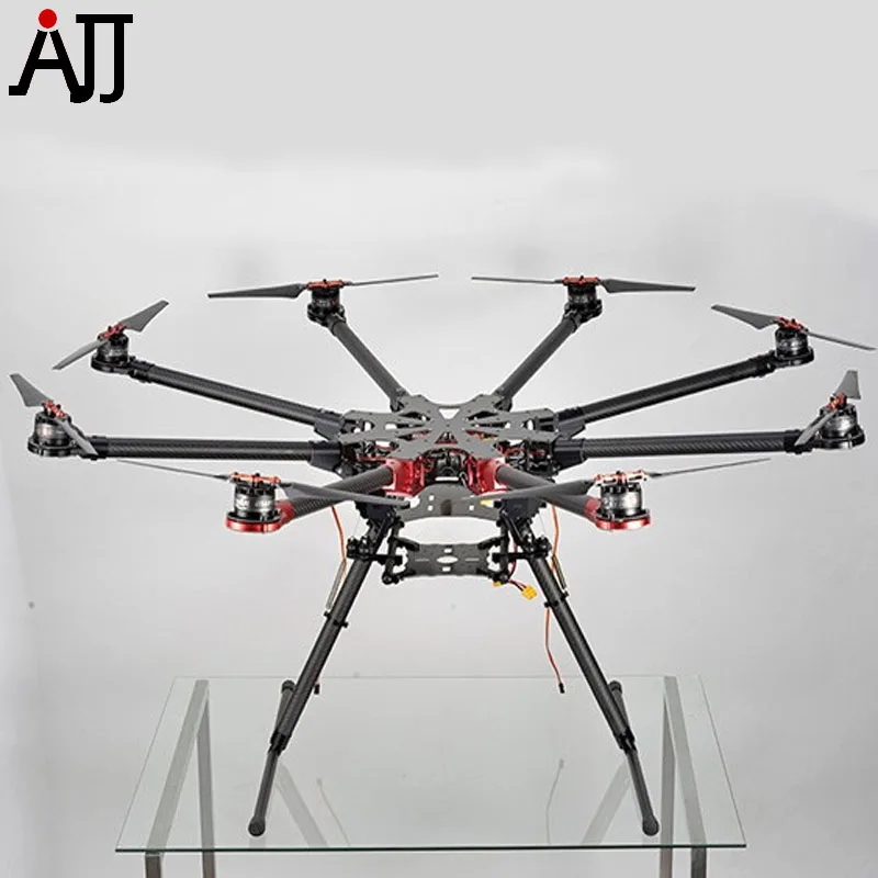 RCTimer s1100 octocopter складной углерода Волокно Рамки комплект Pro Quadcopter multi-роторов с 4114 Двигатель hv40a ESC Пропеллеры комбо