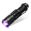 Zoomable LED UV Lampe De Poche SK68 Lumière Violette 1200LM Mise Au Point Réglable 3 Modes Lumière Lampe Utilisée Par AA Ou 14500 Batterie ► Photo 2/6