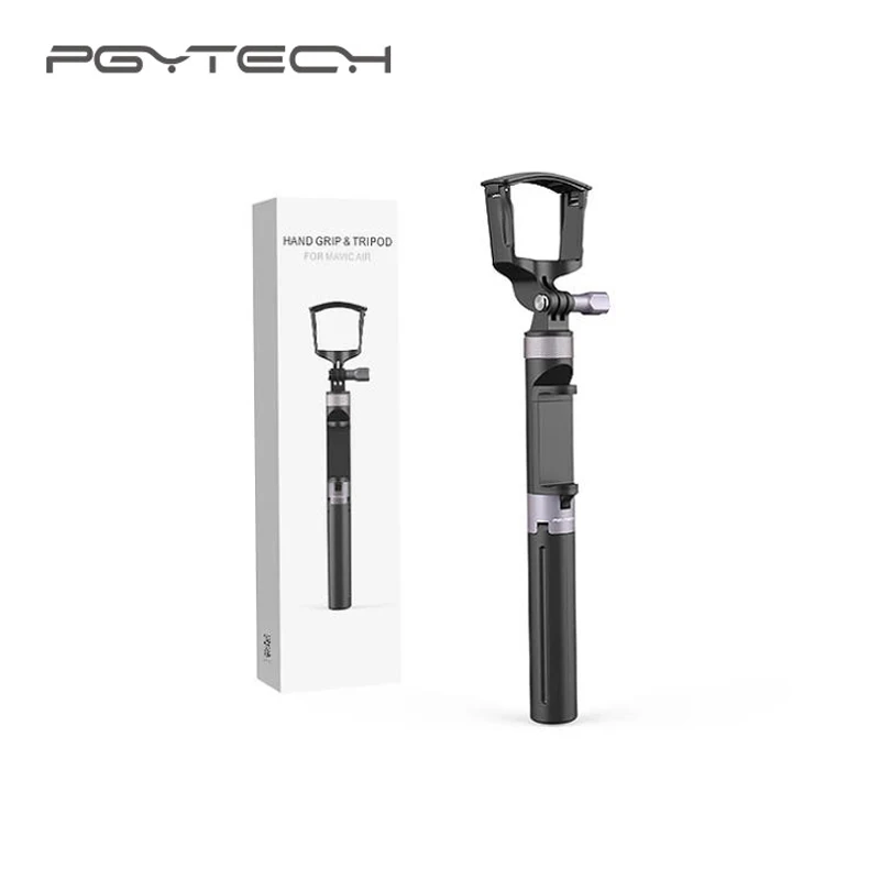 

PGYTECH Mavic Air Lightweight ABS and Aluminum Holder Hand Grip and Tripod for Mavic Air Original Accessories Black