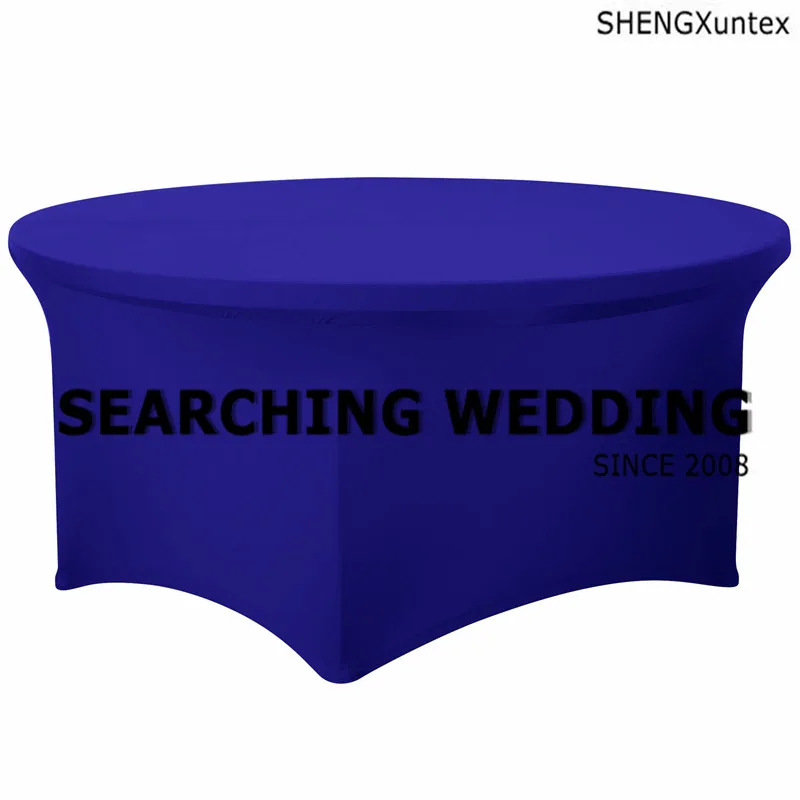 THICK Fabric Lycra Spandex Table Cover \ Wedding Table Cloth 180cm