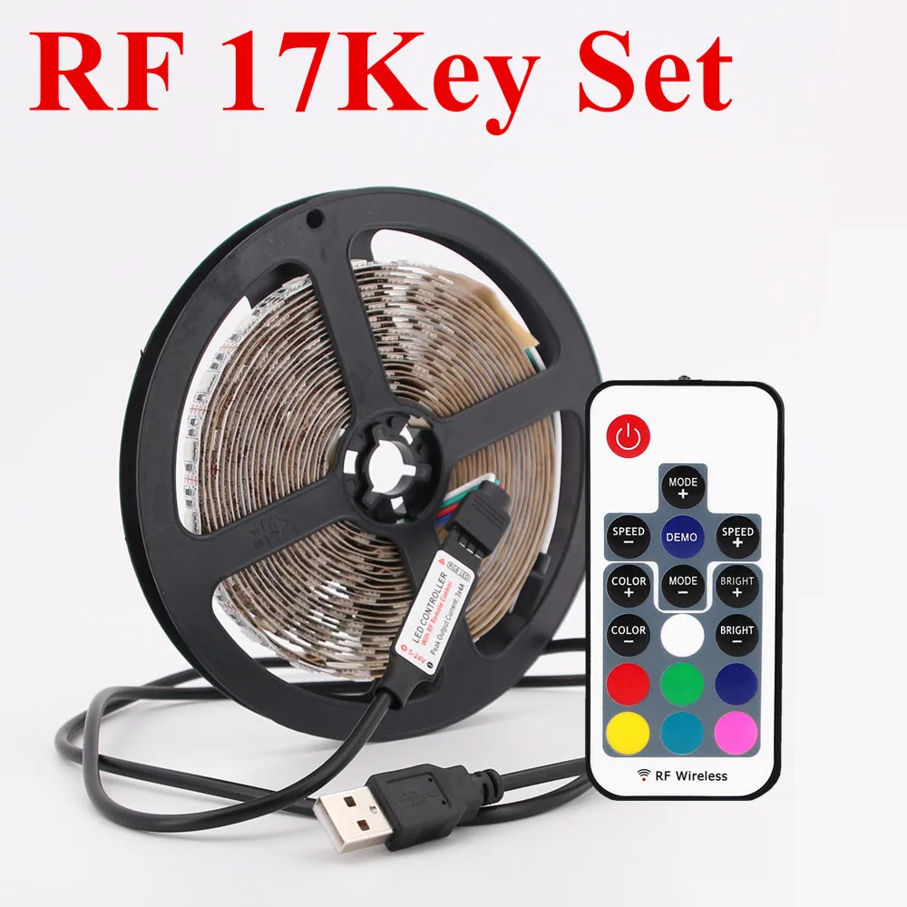 BEILAI RGB Светодиодная лента Водонепроницаемая SMD 5050 60 светодиодный/м DC 5 В USB