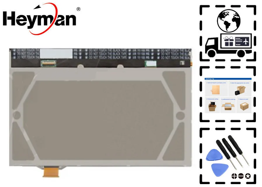

Heyman 10.1 inch LCD for Samsung N8000 Galaxy Note, N8010 Galaxy Note Tablets LCD display screen panel (without touch)