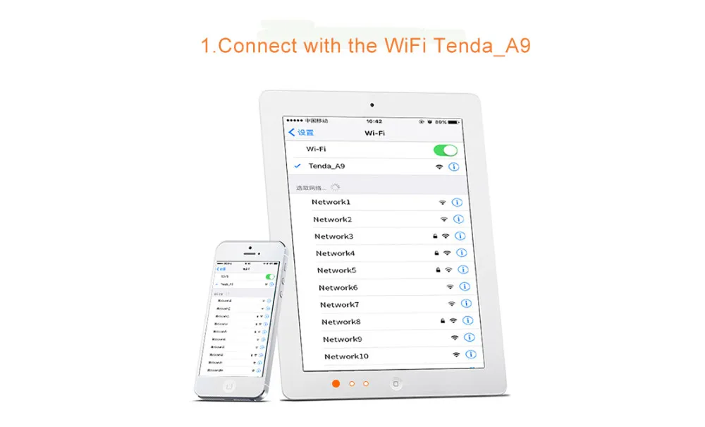 Tenda A9 300 Мбит/с беспроводной WiFi повторитель, беспроводной маршрутизатор WiFi расширитель диапазона расширитель усилитель, WiFi усилитель сигнала клиент+ AP