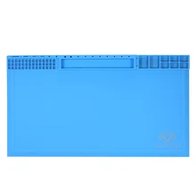 Магнитная теплоизоляционная Накладка для BGA паяльная станция Железный ремонтный коврик высокотемпературная техническая силиконовая платформа